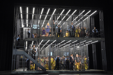 A scene from Act I of Beethoven's "Fidelio." Photo: Cory Weaver/San Francisco Opera