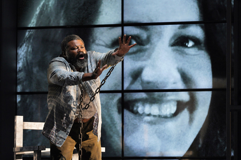 Russell Thomas as Florestan in Beethoven's "Fidelio." Photo: Cory Weaver/San Francisco Opera