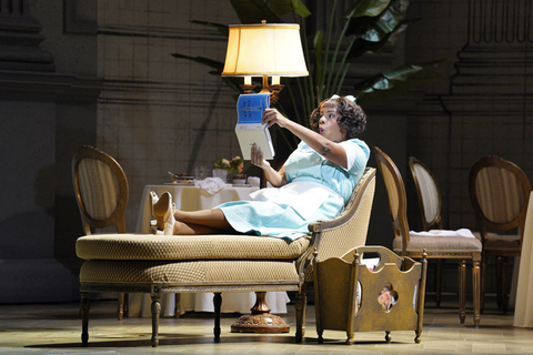 Nicole Heaston as Despina in Mozart's "Così fan tutte." Photo: Cory Weaver/San Francisco opera