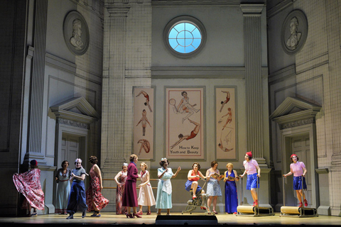 A scene from Act II of Mozart's "Così fan tutte." Photo: Cory Weaver/San Francisco Opera