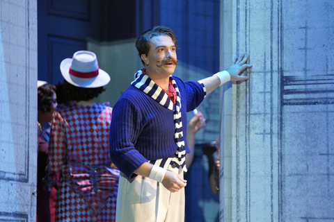 John Brancy as Guglielmo in Mozart's "Così fan tutte." Photo: Cory Weaver/San Francisco Opera