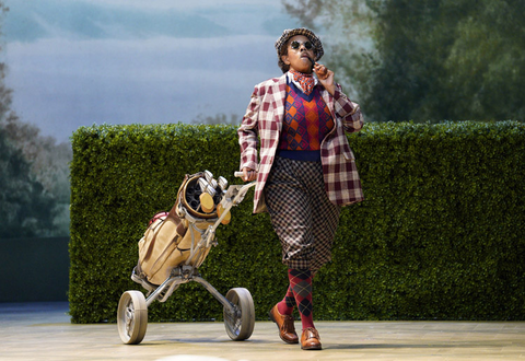 Nicole Heaston as Despina in Mozart's "Così fan tutte." Photo: Cory Weaver/San Francisco Opera