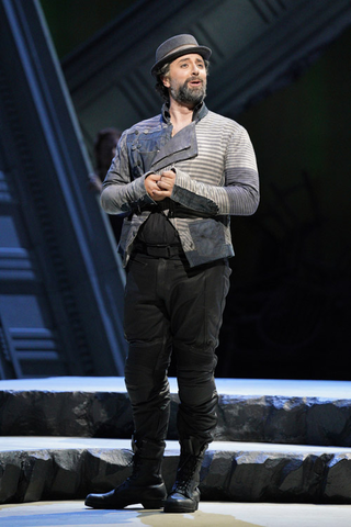 Etienne Dupuis as Don Giovanni (disguised as Leporello) in Mozart's "Don Giovanni." Photo: Cory Weaver/San Francisco Opera