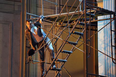 Luca Pisaroni as Leporello in Mozart's "Don Giovanni." Photo: Cory Weaver/San Francisco Opera