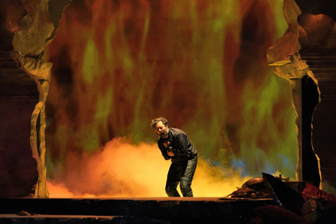 Etienne Dupuis as the title role in Mozart's "Don Giovanni." Photo: Cory Weaver/San Francisco Opera