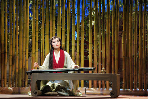 Meigui Zhang as Dai Yu in Bright Sheng's "Dream of the Red Chamber." Photo: Cory Weaver/San Francisco Opera