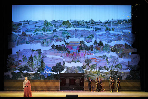 Francis Jue as the Monk in Bright Sheng's "Dream of the Red Chamber." Photo: Cory Weaver/San Francisco Opera