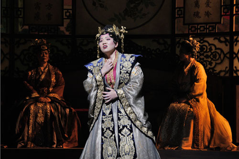 Karen Chia-ling Ho as Princess Jia in Bright Sheng's "Dream of the Red Chamber." Photo: Cory Weaver/San Francisco Opera