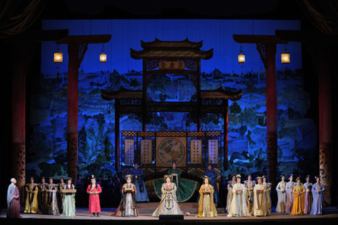 Act I finale of Bright Sheng's "Dream of the Red Chamber." Photo: Cory Weaver/San Francisco Opera