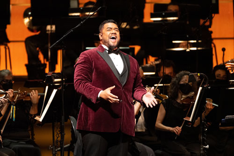 Pene Pati at "Opera Ball: The Centennial Celebration." Photo: Kristen Loken/San Francisco Opera