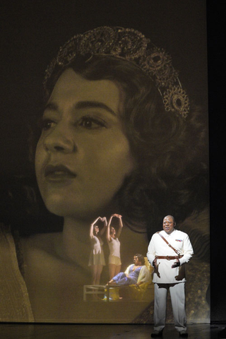 Alfred Walker as Enobarbus in John Adams' "Antony and Cleopatra." Photo: Cory Weaver/San Francisco Opera