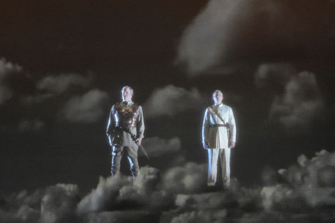 Gerald Finley as Antony and Brenton Ryan as Eros in John Adams' "Antony and Cleopatra." Photo: Cory Weaver/San Francisco Opera