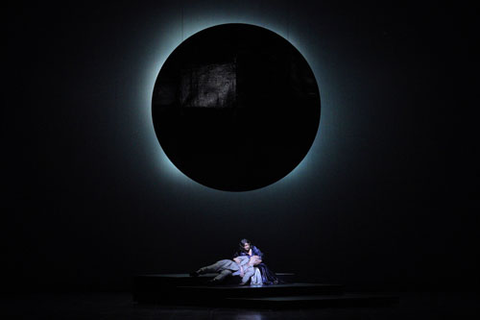 Amina Edris and Gerald Finley in the title roles of John Adams' "Antony and Cleopatra." Photo: Cory Weaver/San Francisco Opera