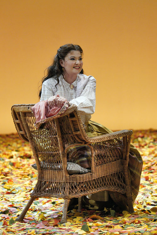 Aigul Akhmetshina as Olga in Tchaikovsky's "Eugene Onegin." Photo: Cory Weaver/San Francisco Opera