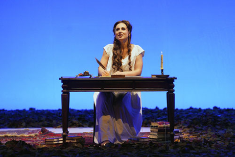 Evgenia Muraveva as Tatyana in Tchaikovsky's "Eugene Onegin." Photo: Cory Weaver/San Francisco Opera