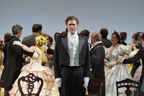 Gordon Bintner in the title role of Tchaikovsky's "Eugene Onegin." Photo: Cory Weaver/San Francisco Opera