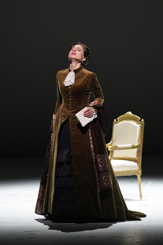 Evgenia Muraveva as Tatyana in Tchaikovsky's "Eugene Onegin." Photo: Cory Weaver/San Francisco Opera