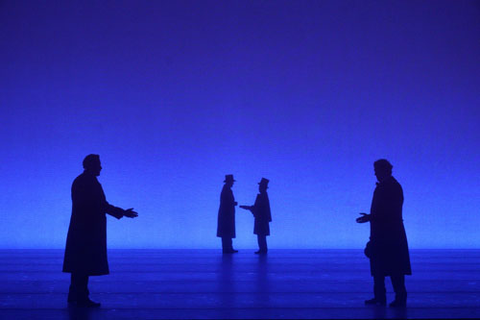 The Act II duel scene from Tchaikovsky's "Eugene Onegin." Photo: Cory Weaver/San Francisco Opera