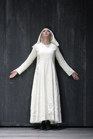 Heidi Stober as Blanche de la Force in Poulenc's "Dialogues of the Carmelites." Photo: Cory Weaver/San Francisco Opera