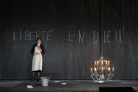 Heidi Stober as Blanche de la Force in Poulenc's "Dialogues of the Carmelites." Photo: Cory Weaver/San Francisco Opera