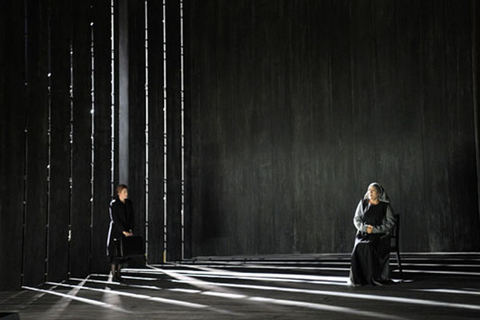 Heidi Stober as Blanche de la Force and Michaela Schuster as Madame de Croissy in Poulenc's "Dialogues of the Carmelites." Photo: Cory Weaver/San Francisco Opera