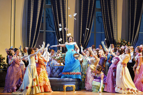 Pretty Yende as Violetta in Verdi's "La Traviata." Photo: Cory Weaver/San Francisco Opera