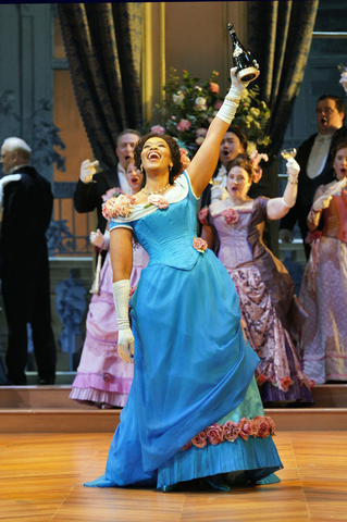 Pretty Yende as Violetta in Verdi's "La Traviata." Photo: Cory Weaver/San Francisco Opera