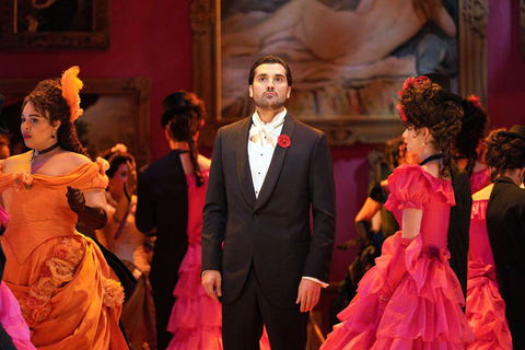 Jonathan Tetelman as Alfredo in Verdi's "La Traviata." Photo: Cory Weaver/San Francisco Opera