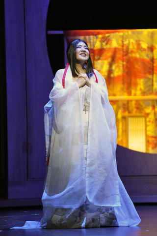 Karah Son as Cio-Cio-San in Puccini's "Madame Butterfly." Photo: Cory Weaver/San Francisco Opera