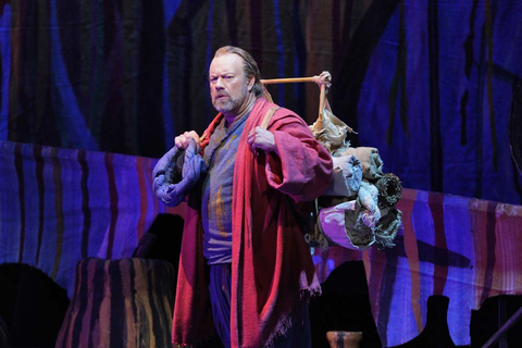 Johan Reuter as Barak the Dyer in Strauss and Hofmannsthal's "Die Frau ohne Schatten." Photo: Cory Weaver/San Francisco Opera