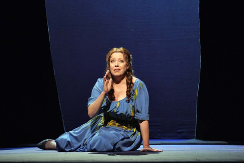 Nina Stemme as the Dyer's Wife in Strauss and Hofmannsthal's "Die Frau ohne Schatten." Photo: Cory Weaver/San Francisco Opera