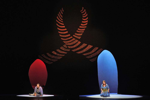 Johan Reuter as Barak and Nina Stemme as the Dyer's Wife in Strauss and Hofmannsthal's "Die Frau ohne Schatten." Photo: Cory Weaver/San Francisco Opera