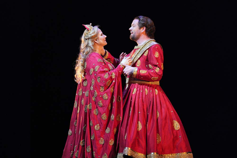 Camilla Nylund as the Empress and David Butt Philip as the Emperor in Strauss and Hofmannsthal's "Die Frau ohne Schatten." Photo: Cory Weaver/San Francisco Opera