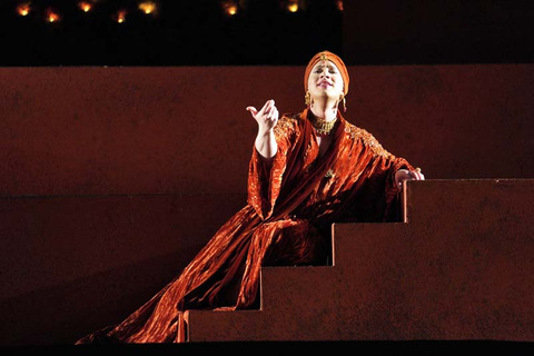 Jake Ingbar as Leonardo in Gabriela Lena Frank and Nilo Cruz's "El último sueño de Frida y Diego." Photo: Cory Weaver/San Francisco Opera