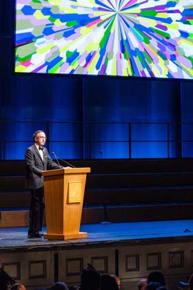 San Francisco Opera's "100th Anniversary Concert" with general director Matthew Shilvock. Photo: Drew Altizer Photography