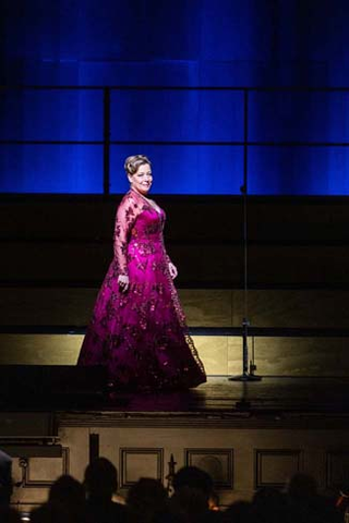 San Francisco Opera's "100th Anniversary Concert" with Nina Stemme performing an aria from Wagner's "Tristan und Isolde." Photo: Drew Altizer Photography