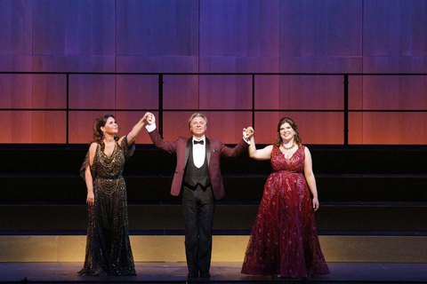 Aleksandra Kurzak, Roberto Alagna, and Olivia Smith at San Francisco Opera's "Opening Night Concert" (September 8, 2023) Photo: Cory Weaver/San Francisco Opera