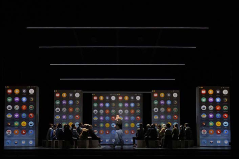 John Moore in the title role of Mason Bates and Mark Campbell's "The (R)evolution of Steve Jobs." Photo: Cory Weaver/San Francisco Opera