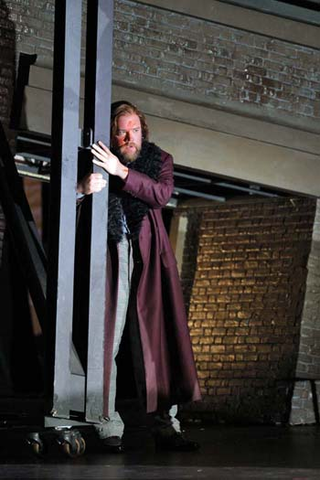 Brian Mulligan as Telramund in Wagner's "Lohengrin." Photo: Cory Weaver/San Francisco Opera