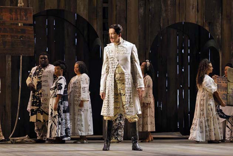 Daniel Okulitch as Johnson in Rhiannon Giddens and Michael Abels' "Omar." Photo: Cory Weaver/San Francisco Opera