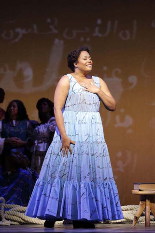 Brittany Renee as Julie in Rhiannon Giddens and Michael Abels' "Omar." Photo: Cory Weaver/San Francisco Opera