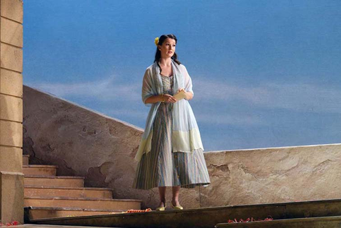 Slávka Zámečníková as Adina in Donizetti's "The Elixir of Love." Photo: Cory Weaver/San Francisco Opera