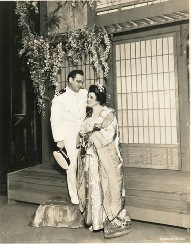 Madama Butterfly, Giacomo Puccini. San Francisco Opera, 1931. Photographer: Lawrence B. Morton/San Francisco Opera.