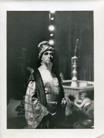 Mârouf, Henri Rabaud. San Francisco Opera, 1931. Photographer: Lawrence B. Morton/San Francisco Opera.