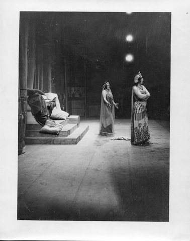 Aida, Giuseppe Verdi. San Francisco Opera, 1931. Photographer: Lawrence B. Morton/San Francisco Opera.