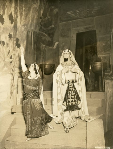 Aida, Giuseppe Verdi. San Francisco Opera, 1931. Photographer: Lawrence B. Morton/San Francisco Opera.