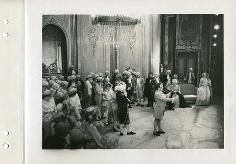 Andrea Chénier, Umberto Giordano. San Francisco Opera, 1931. Photographer: Lawrence B. Morton/San Francisco Opera.