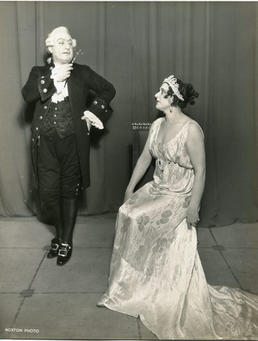 Tosca, Giacomo Puccini. San Francisco Opera, 1931. Photographer: Lawrence B. Morton/San Francisco Opera.