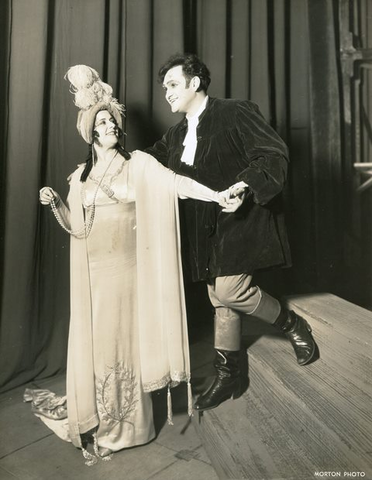 Tosca, Giacomo Puccini. San Francisco Opera, 1931. Photographer: Lawrence B. Morton/San Francisco Opera.