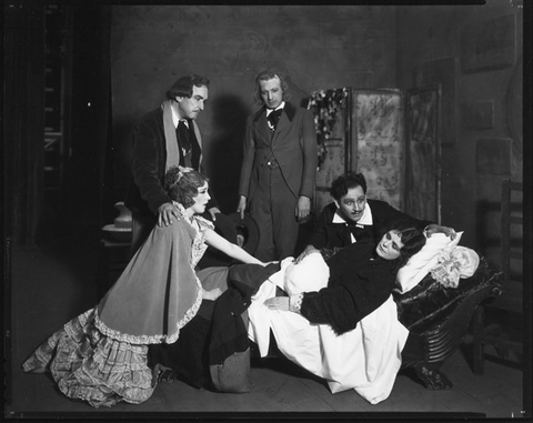 La Bohème, Giacomo Puccini. San Francisco Opera, 1931. Photographer: Lawrence B. Morton/San Francisco Opera.